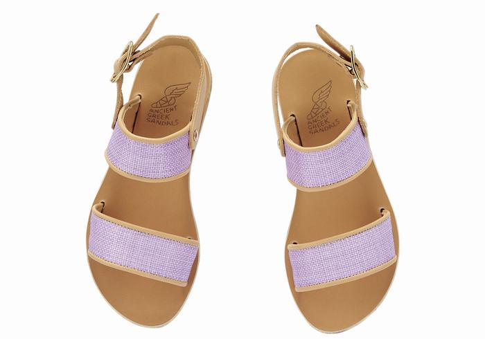 Sandales Casual Ancient Greek Sandals Little Clio Rafia Soft   | RVO-0349438